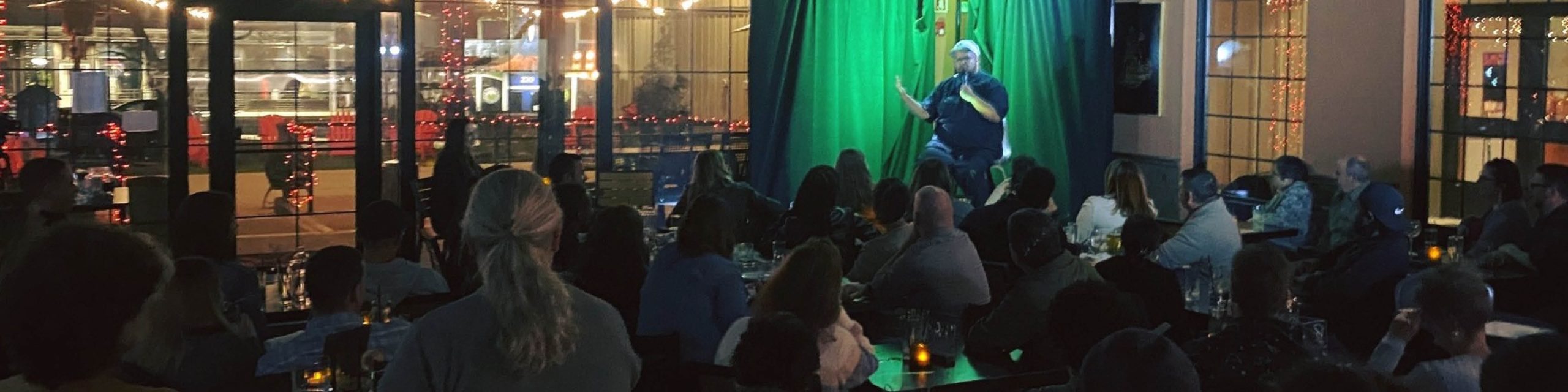 Comedy show happening at Tango Cafe at HPAC